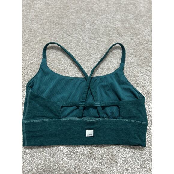 Vuori Long Line Elevation Bra Size M Jade Heather - Picture 2 of 6